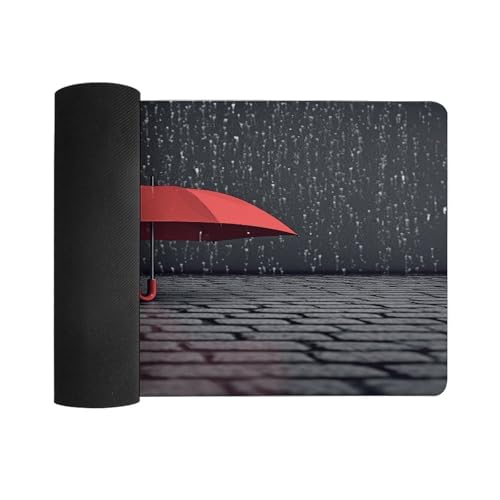 Red Umbrella en Rain Mouse Pad impermeable antideslizante miniatura 3