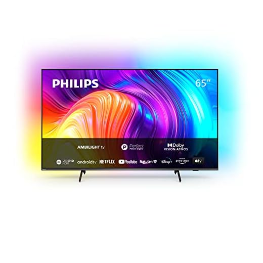 Philips TVs: ¡Por fin la Guía Definitiva para Ser el Rey del Sofá 1 Philips 65PUS8517/12 LED Android TV 4K UHD con Ambilight en 3 Lados, Principales formatos HDR compatibles, P5 Picture Engine, Compatible con Google Assistance y Alexa, 2022, 65"
