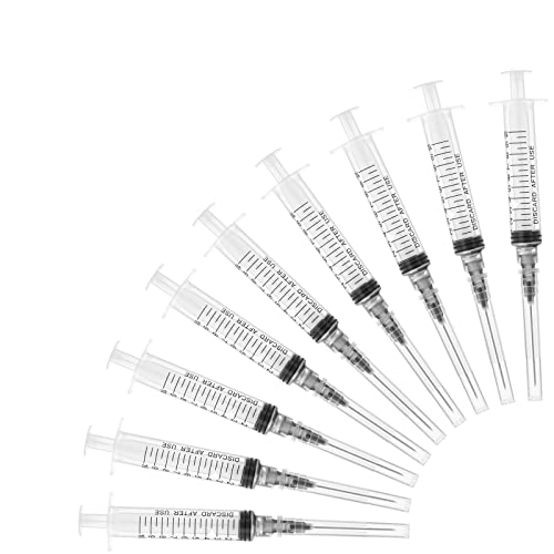 10Cc/Ml 22G Syringe With Needle Laboratory Tools, Each Individually Wrapped-Pack Of 20 #TOP22