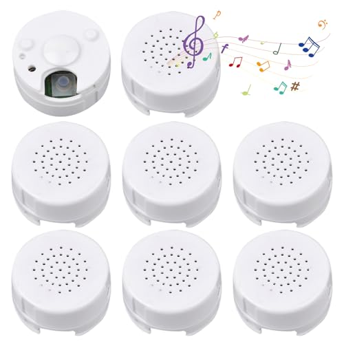Enregistreur vocal pour animal en peluche amovible : kit de 8 pièces 30s