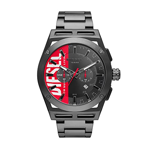Preisvergleich Produktbild Diesel Herren Quarz-Chronograph Uhr mit Armband TIMEFRAME DZ4598