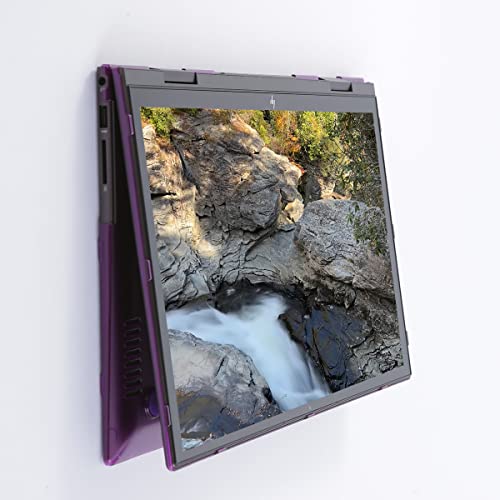 mCover Hard Case Only Compatible for 2021 15.6  HP Envy x360 15-ES   15-EUxxxx Series Laptop ( NOT Fitting Envy x360 15-AQ BP DS DR EE ED Series & Other Models ) – HP-ENVY-x360-15-ES-EU Purple