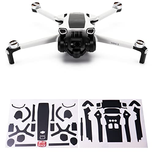 Skin compatible avec DJI Mini 3 WRAPGRADE film de protection contre les rayures