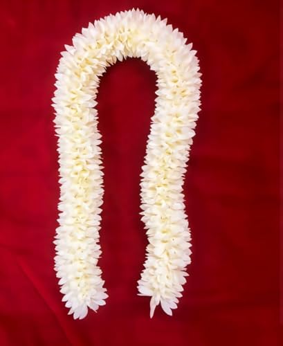 Artificial Flower For Indian Classical Dance, Hair Accessory Wedding,Reception Party For Womans. Washable And Reusable Flower.2 Feet (AD:0013) image 2