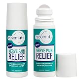 EPSOM-IT NERVE PAIN RELIEF Super-Concentrated Roll-On Magnesium Sulfate Cream Fortified with Arnica,
