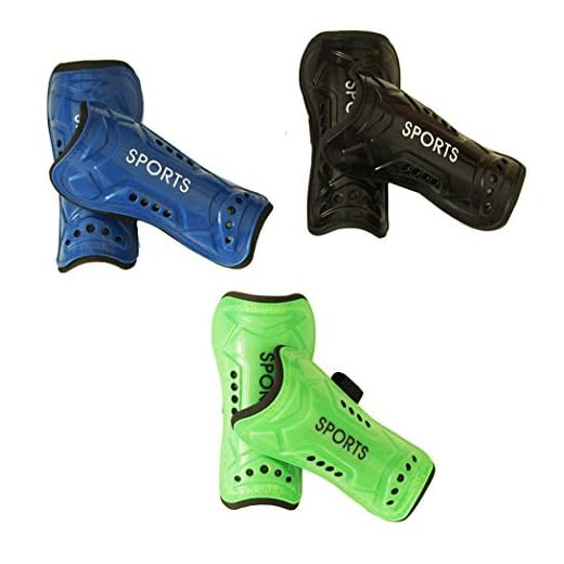 CDOFFICE Youth Soccer Shin Guards Kids Soccer Shin Pads for 5-12 Years Old Boys Girls Children Teenagers (3 Pair Soccer Shin Guards)