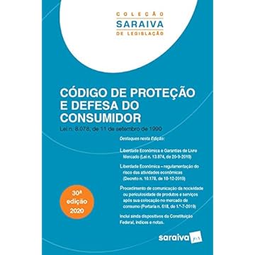 Capa do livro Código de Proteção e Defesa do Consumidor - Coleção Saraiva de Legislação