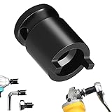 FETNHU Angle Grinder Socket Wrench, Universal Manual Electric Wrench Sleeve, Angle Grinder Socket To