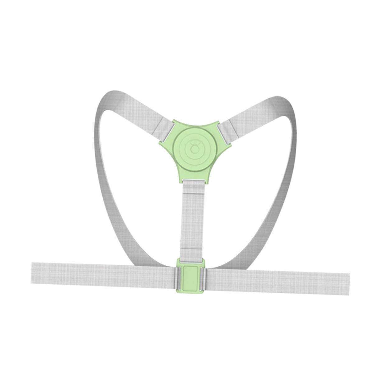 BEBEMOKO Smart Posture Corrector Humpback Correction Belt Single Hand Adjustment Comfortable for Adults Boys and Girls Green