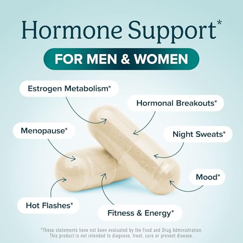 Image of DIM Supplement 400MG Extra Strength, Hormone Balance for Men & Women, 90 Ct | Menopause Acne Hot Flashes Prostate & Antioxidant Support, Third-Party Tested, Non-GMO, Soy-Free, Gluten-Free, 90 Capsules