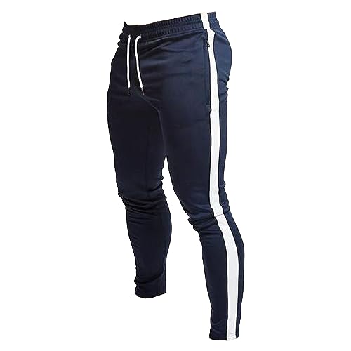 Pantalón Jogger Deportivo para Hombre X-Large Azul Oscuro miniatura 1
