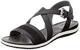 Revestimiento: Sintético Geox D Sandal Vega G, Sandalias para Mujer, Negro (Black), 40 EU