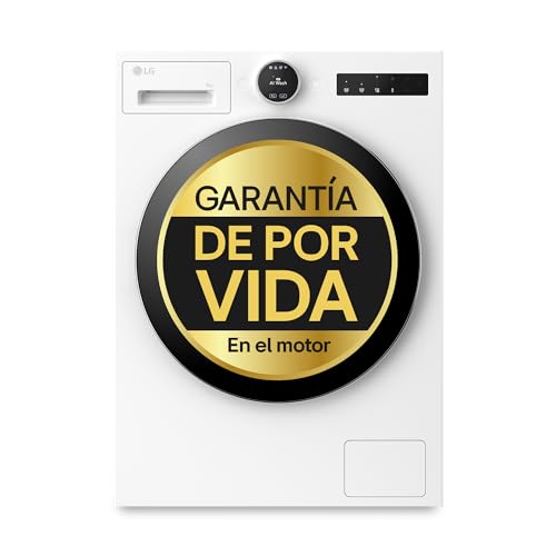 LG F4X7513TWS Lavadora Inteligente, 13 Kg, 1400rpm, Carga Frontal, 23 Programas, Autodosificación, AI Direct Drive, TurboWash 360º, 30% más eficiente que A, Serie 750, Blanca LG F4X7513TWS Lavadora Inteligente, 13 Kg, 1400rpm, Carga Frontal, 23 Programas, Autodosificación, AI Direct Drive, TurboWash 360º, 30% más eficiente que A, Serie 750, Blanca