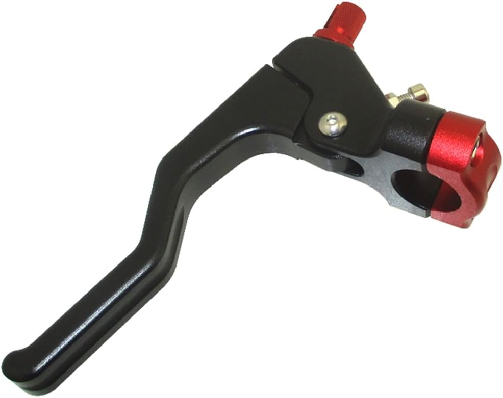 22mm 7/8" Handle Easy Pull Stunt Cable Left Clutch Lever True 2 Finger (5" Long Lever) for Pit Dirt Bike Street Motorcycle