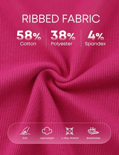 40% Off 3 Pack Extra Long Tank Tops with Shelf Bras - Image 7