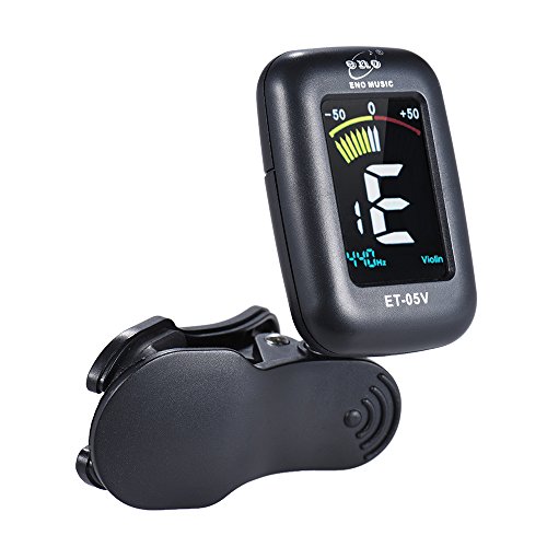 Moochy eno ET-05V Professional clip-on Tuner Modo de sintonização automática com display LCD colorid