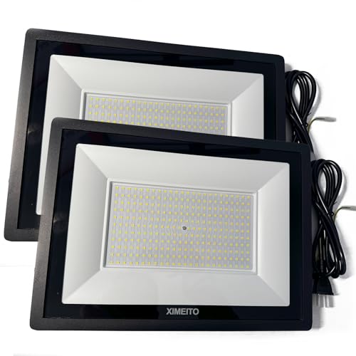 XIMEITO led灯 100w 昼光色 23000LM 6500K 1.8コード IP66防水 120°広角 日本語取扱説明書