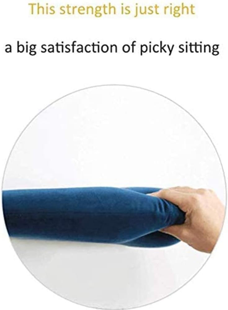 Cuscino ortopedico in memory foam per alleviare il dolore alla sciatica, al coccige e all'anca, sollievo dalla pressione per la schiena, 44 x 33 x 10 cm