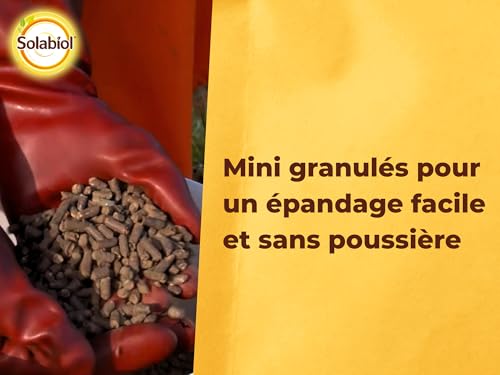 Solabiol SOCOMP5 Volldünger - Obst, Gemüse, Blumen | Eimer 5 Kg Verwendbar in der ökologischen Landwirtschaft