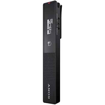「SONY」BLACK ステレオICレコーダー (美品) Amazon.co.jp: ソニー(SONY) ステレオICレコーダー usb ICD