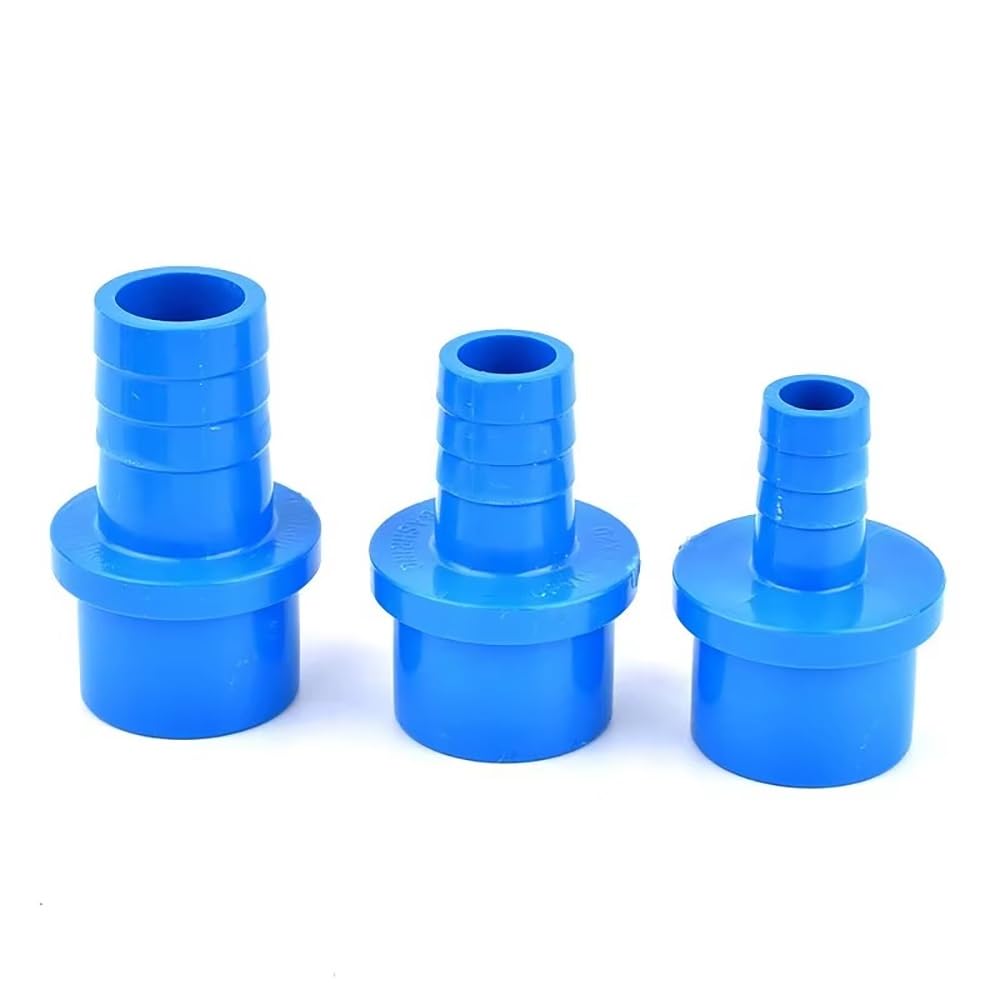 1~20 Sztuk PVC Pagoda Złącze Węża Niebieski OD 20/25/32mm Ogród Nawadnianie Akwarium Ryby Zbiornik Złączki Rury Wodnej(OD 32mm-20mm,20pcs)