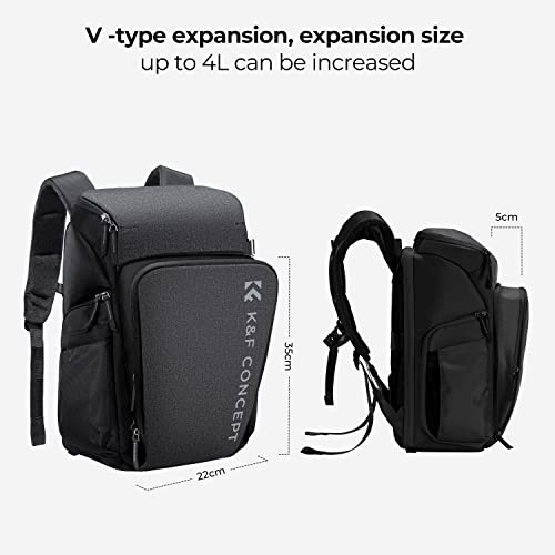 Mochila cámara impermeable de gran capacidad para proteger tu cámara reflex digital 6