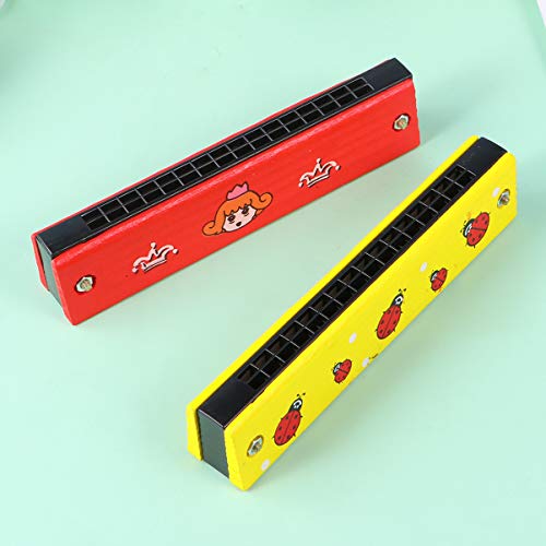 jojofuny Harmonica 4Pcs pour Enfants Orgue À Bouche en Bois Harmonica Drôle Instruments De Musique Jouets pour Débutants… - Les Beatles, Paul McCartney, John Lennon, RIngo Starr, George Harrison jojofuny Harmonica 4Pcs pour Enfants Orgue À Bouche en Bois Harmonica Drôle Instruments De Musique Jouets pour Débutants… – Image 5