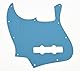 KAISH Silver Mirror Jazz J Bass Pickguard for USA/Mexican 4 String Fender Jazz Bass
