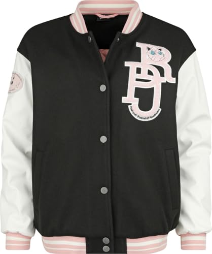 Pokémon Rondoudou Femme Veste Varsity multicolore L 100% Polyester