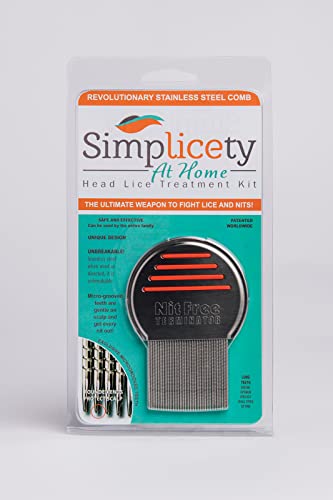 Simplicety At Home All-Natural Lice Treatment Kit #TOP2