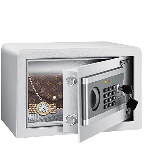 KESSER® Elektronischer Tresor | 31x20x20cm | Inkl. Batteriebox | Elektronischer Safe | 3x Doppelbolzenverriegelung | Boden Wandtresor | Möbeltresor | Innenbeleuchtung | Panzerschrank Zahlenschloss KESSER® Elektronischer Tresor | 31x20x20cm | Inkl. Batteriebox | Elektronischer Safe | 3x Doppelbolzenverriegelung | Boden Wandtresor | Möbeltresor | Innenbeleuchtung | Panzerschrank Zahlenschloss