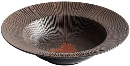 Large Serving Bowl Plate Western Soup Plate Salad Pasta Deep Plate Tableware Dinner Plate Salad Serving Bowls(2)