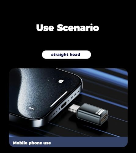 Image of Tobo USB C Adapter PD 240W 80Gbps for Thunderbolt 5 /4 /3, Male to Female Extender USB4 2.0 L Shape Connector with 8K@60Hz 120Gbps Video for P-ad, Book, 1-Pack (USB C Extender) (TD-1553CC)