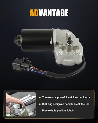 Image of ROADFAR Front Windshield Wiper Motor Fit for Hyundai for Tucson 2010-2017 | Fit For Hyundai For ix35 2015|For Hyundai For Tucson 2010-2017|Replace 981102S000|5 Pins