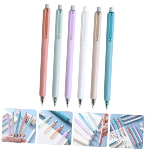 SHINEOFI 6 bolígrafos de gel con tinta rápida de secado miniatura 3