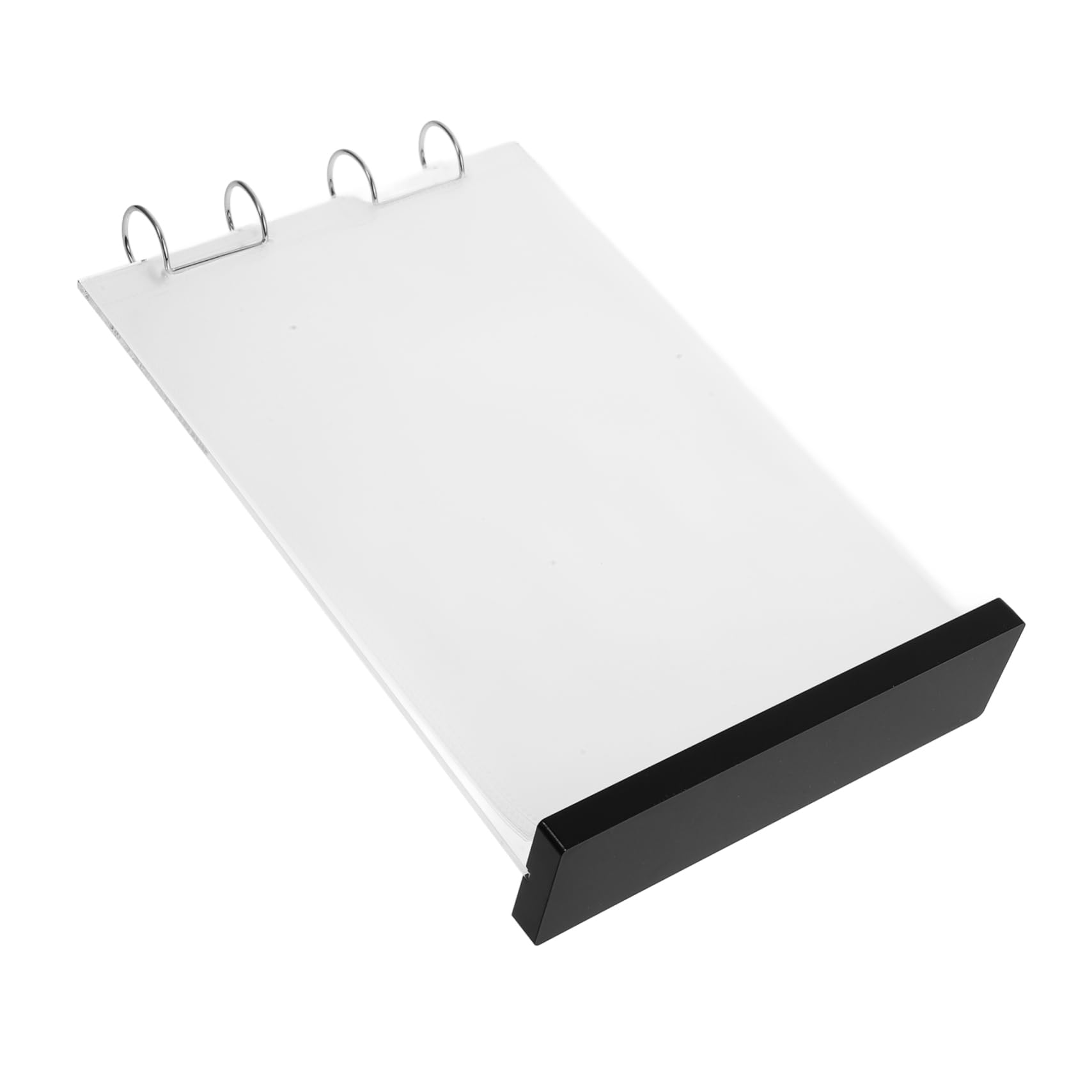 Acryl Menükartenhalter für Tisch mit 6 Seiten, Doppelseitig