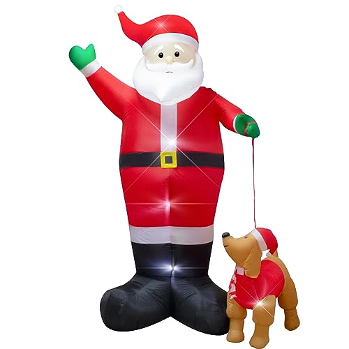Jolly Giant Santa: Your Lawn's Christmas Star