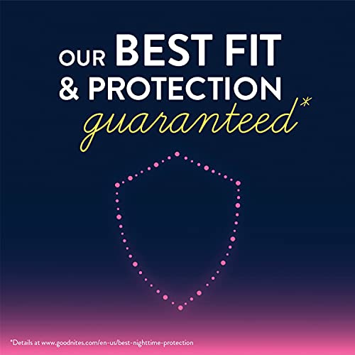 Goodnites Nighttime Bedwetting Underwear, Girls' S/M (43-68 Lb.), 44 Ct #TOP5