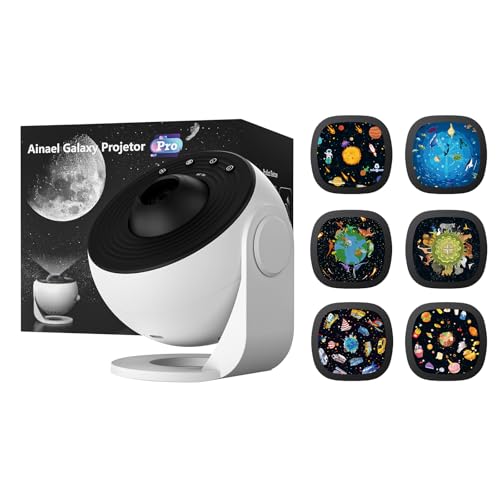 Galaxy Projector Pro avec 6 disques 2025 pour une nuit étoilée enfant