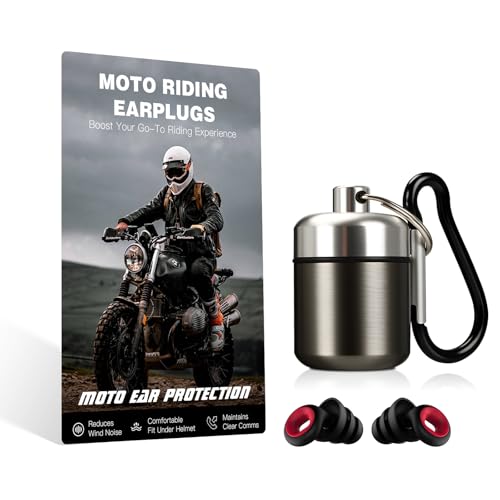 Earplugs Hearing Aids Noise Cancelling Motorcycle Ear Plugs...