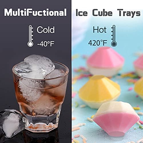Molde de silicona para cubos de hielo pingüino y oso polar miniatura 7