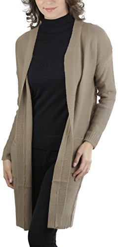 Image of ToBeInStyle Women's Warm Heavy Knit Long Sleeve Cardigans