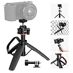 SMALLRIG Portable Mini Desktop Tripod, Tabletop Tripod in Carabiner Shape with 360° Ball Head, for DSLR, Camera, for DJI Pocket3/ Action 5/4, for Insta 360 X5-5285B