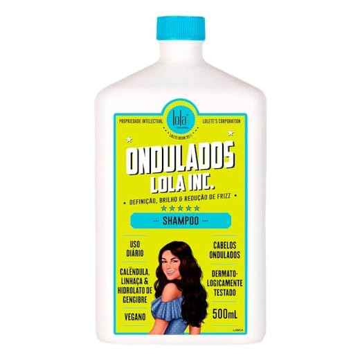 Lola Cosmetics Shampoo Lola 500Ml Ondulados