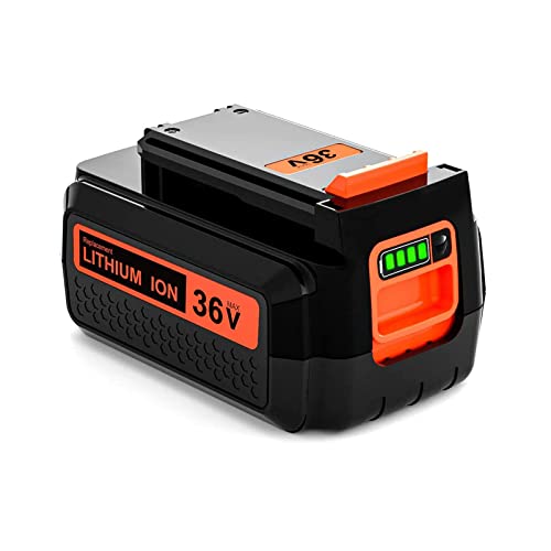 36V 2500mAh Batterie de Remplacement pour Black et Decker 36V Batterie BL20362 BL2536 LBXR36 LBX1540 LBX2540 LBX2040 LBX36 LST540 LCS1240