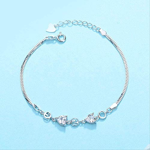 Preisvergleich Produktbild CKAWM Halskette Armband Europäische Persönlichkeit Student 520 Digital Temperament Schmuck Geburtstagsgeschenk, Um Freundin Zu Senden