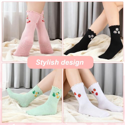 Image of Pilates Grip Yoga Socks for Women Cute Non Slip Socks