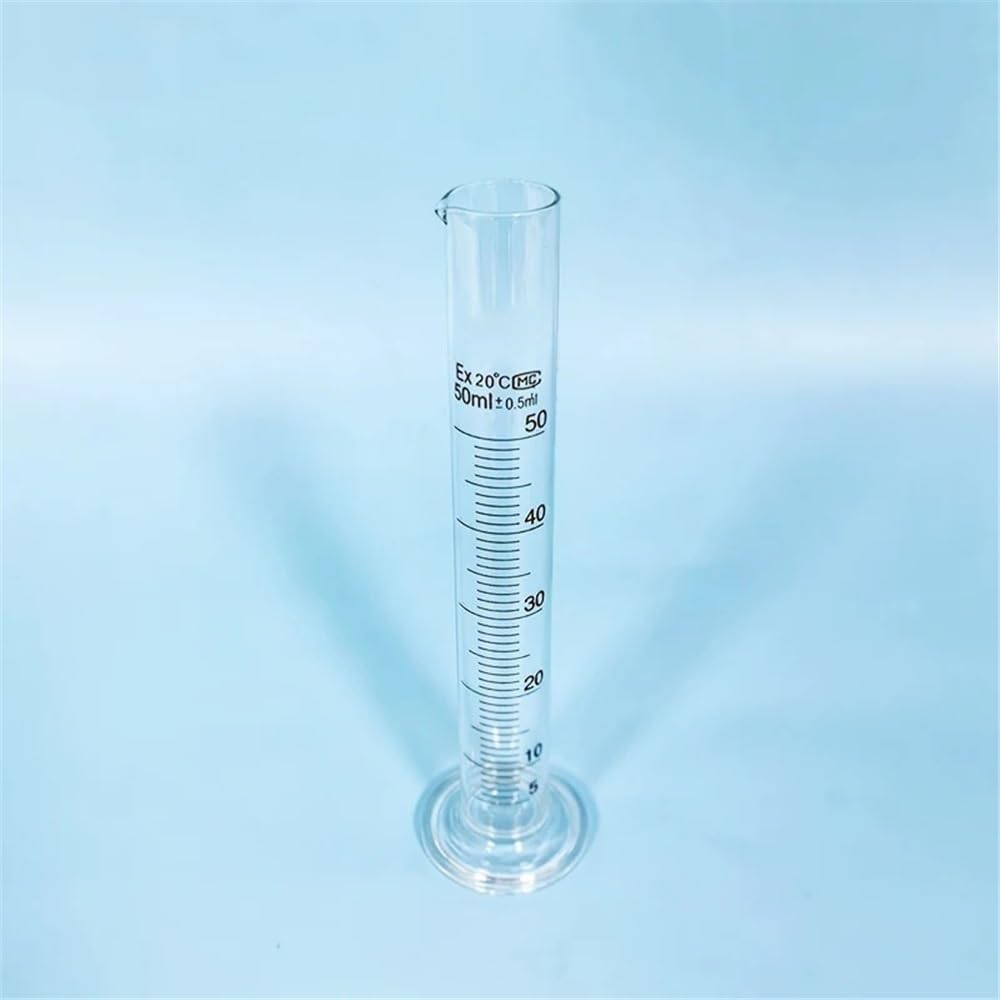 Vetreria da laboratorio Cilindro graduato in vetro borosilicato ad alta capacità, capacità 5 ml-2000 ml, laboratorio in vetro graduato(10mL)