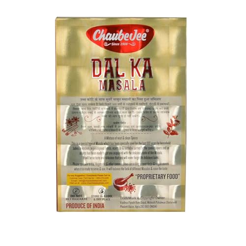 Image of Chaubejee Dal Masala, Indian Lentil Spice Blend, Dal Tadka Masala Powder with Rich Aroma & Flavour (1Kg)