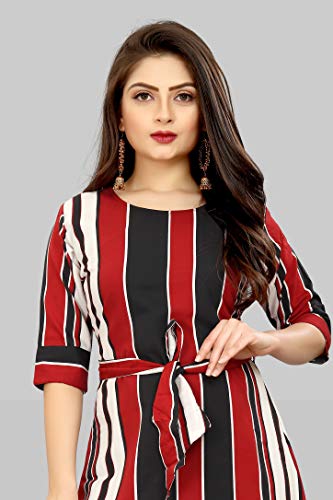 Image of AA Creation Women's Fit And Flare Knee Length Dress